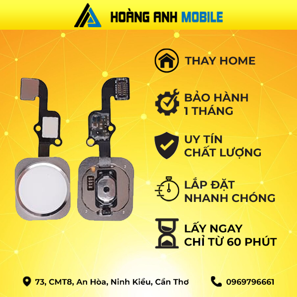 Thay Home/Camera trước/Camera sau/Cáp loa trong/Loa ngoài/Thay sạc/Thay dây nguồn iPhone 6s pLus