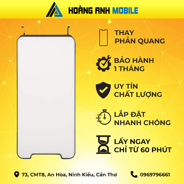 Thay phản quang/Camera trước/Camera sau/Cáp FaceID/Cáp loa trong/Loa ngoài/Sạc/Dây nguồn/Cụm mic trên iPhone 11