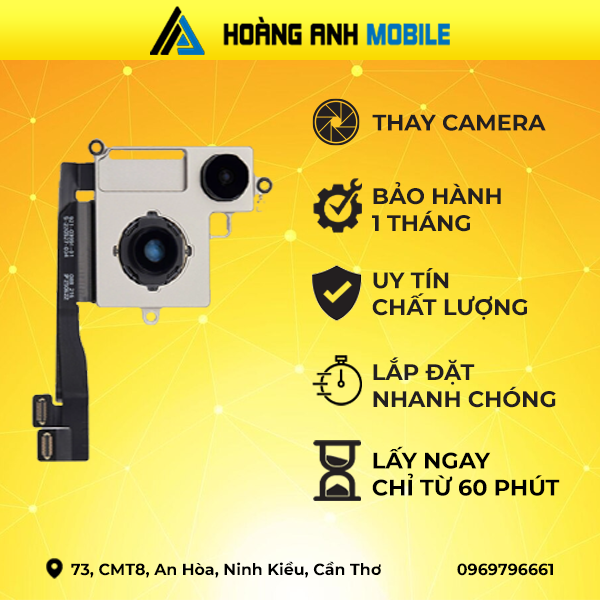 Thay camera sau/Cáp loa trong/Thay sạc iPhone 14