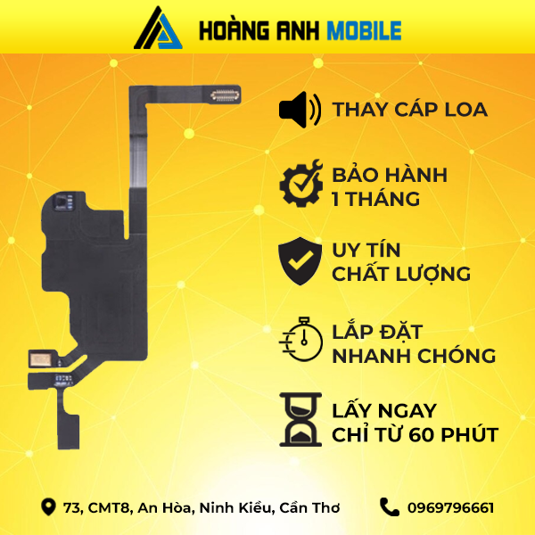 Thay cáp loa trong/thay sạc iPhone 13 Pro