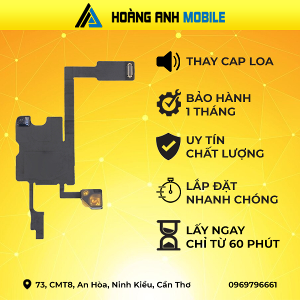 Thay camera sau/Cáp loa trong/Thay sạc iPhone 14