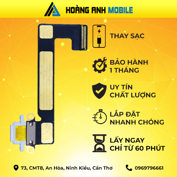 Thay sạc iPad mini 2