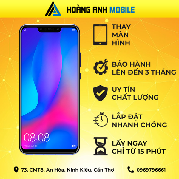 Thay màn Huawei Nova 3