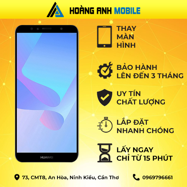 Thay màn hình Huawei Y6 Prime