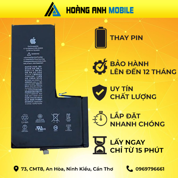 Thay Pin iPhone 11 Pro