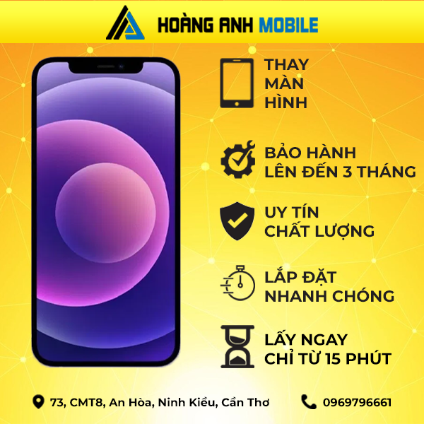 Thay màn hình iPhone 12 Mini