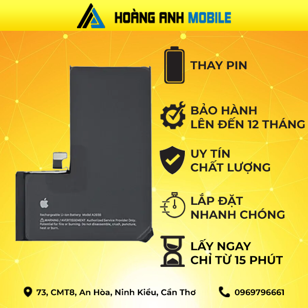 Thay Pin iPhone 14 Pro