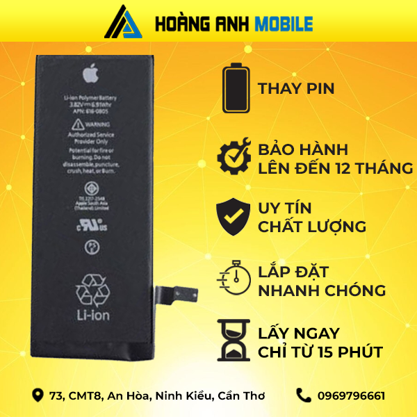 Thay Pin iPhone 6 Plus/6S Plus