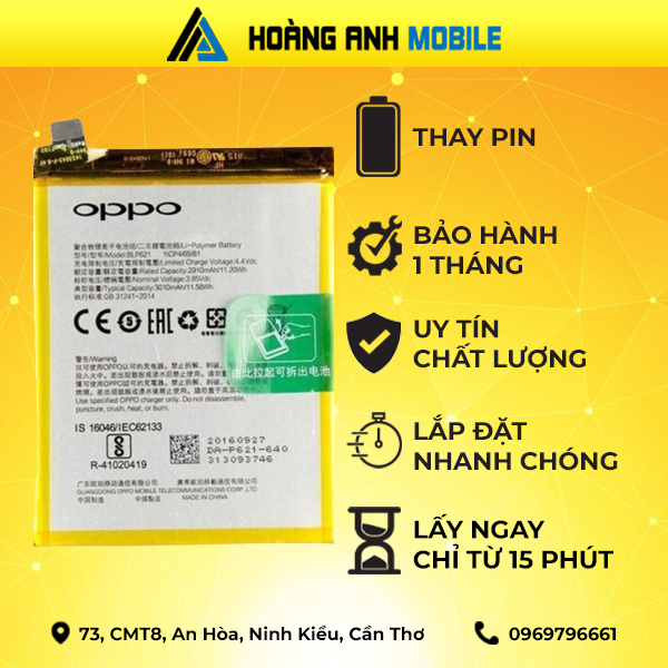 Thay Pin Oppo A20