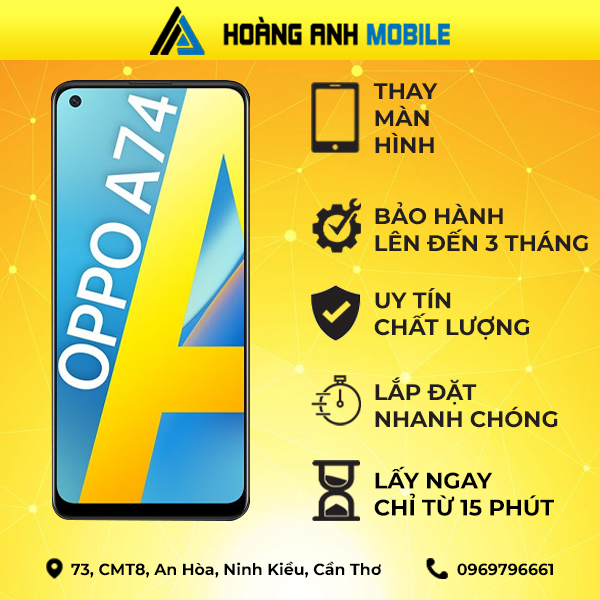 Thay màn hình Oppo A74