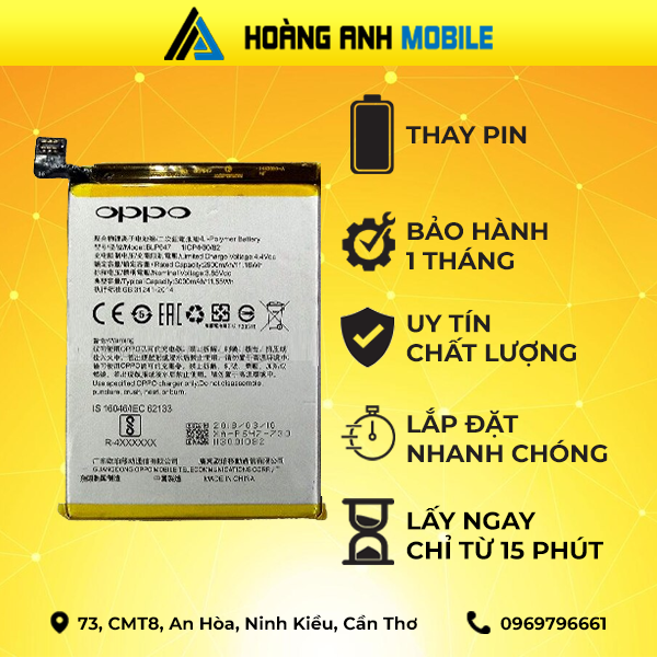 Thay Pin Oppo A77