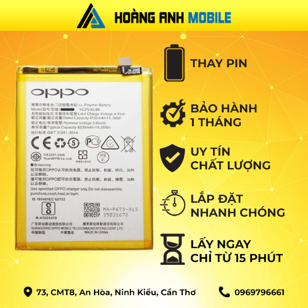 Thay Pin Oppo Mirror 5