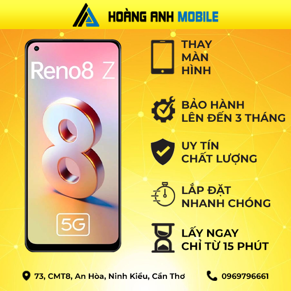 Thay màn hình Oppo Reno 8 4G