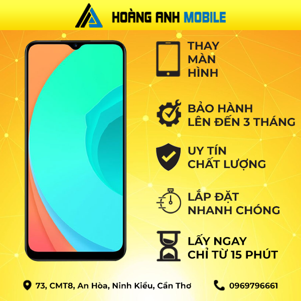 Thay màn hình Realme C11/12/15