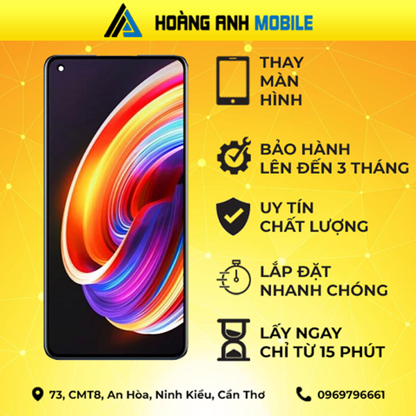 Thay màn hình Realme X7 Pro
