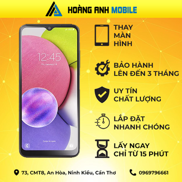 Thay màn hình Samsung galaxy A03s
