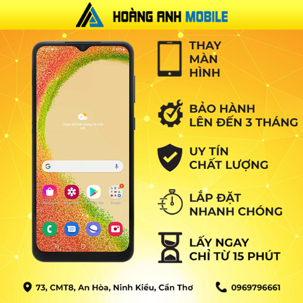 Thay màn hình Samsung Galaxy A04