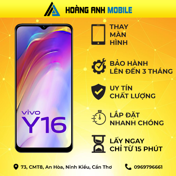 Thay màn hình Vivo Y16