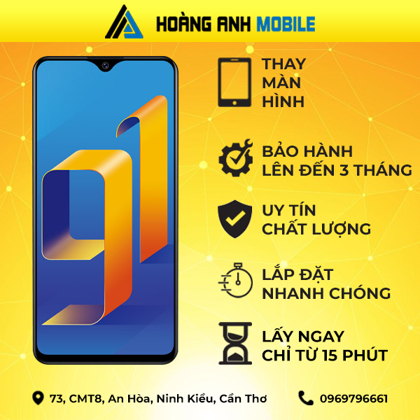 Thay màn hình Vivo Y91