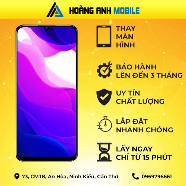 Thay màn hình Mi 10 Lite