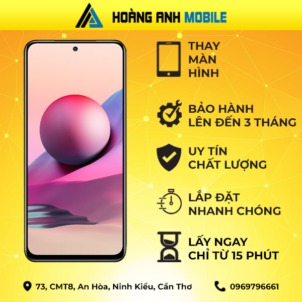 Thay màn hình Redmi Note 10s