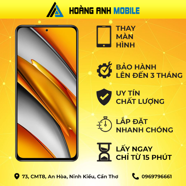Thay màn hình Poco F3 NFC