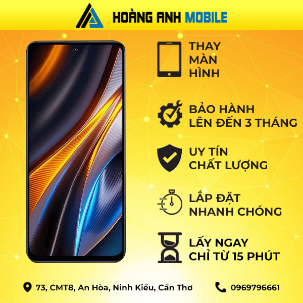 Thay màn hình Poco X4 GT