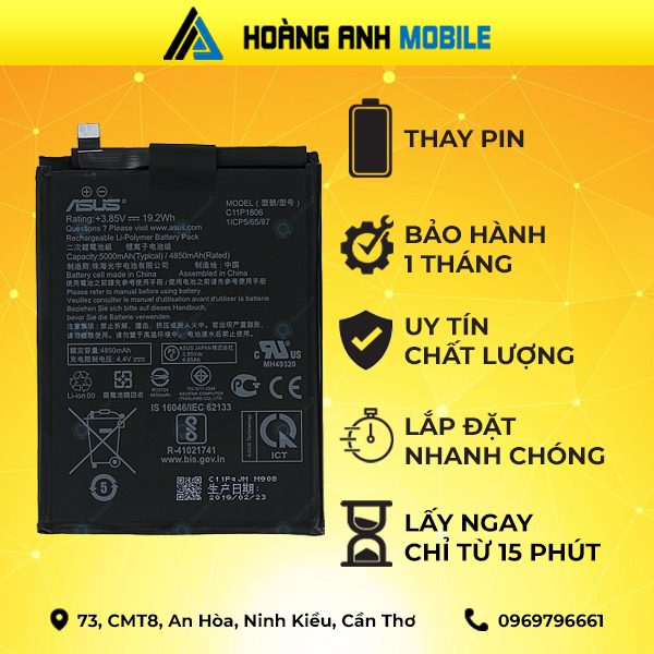 Thay Pin Asus ZenFone 6