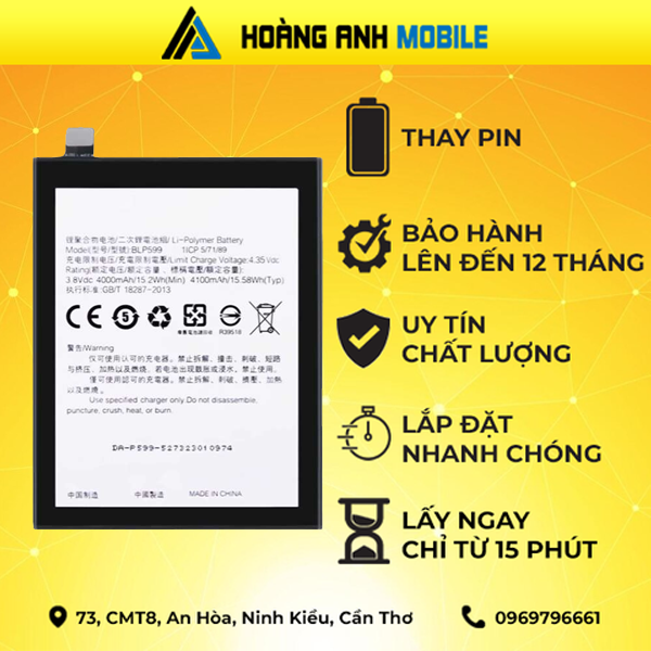 Thay pin Oppo R7 Plus (Lite)