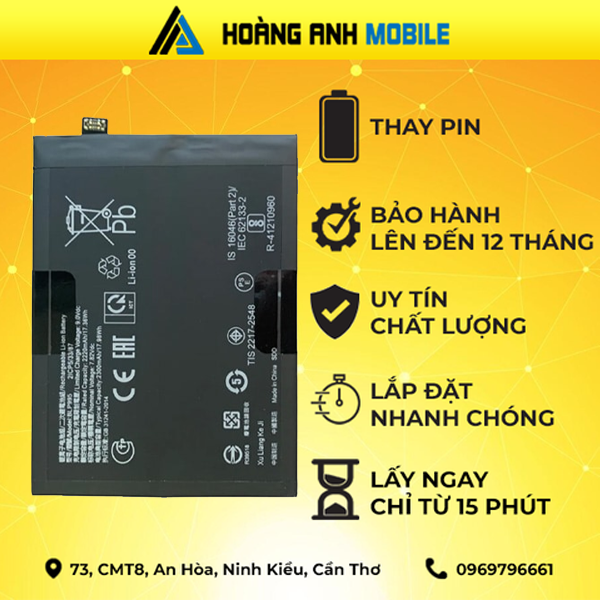 Thay pin Oppo Reno 11F