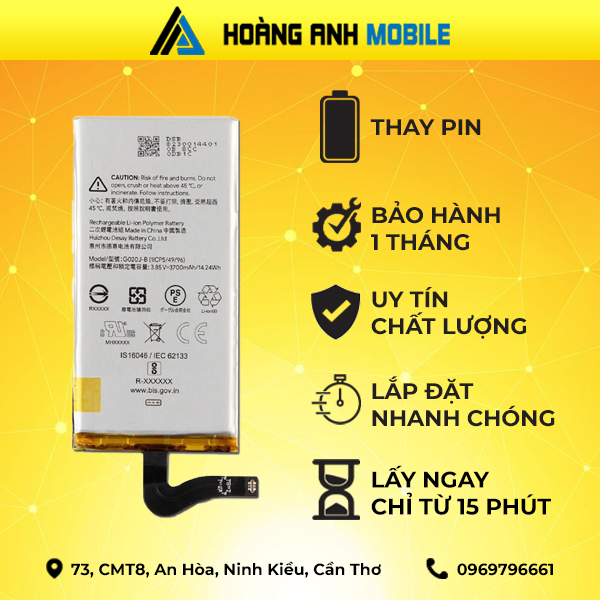 Thay Pin Google Pixel 4