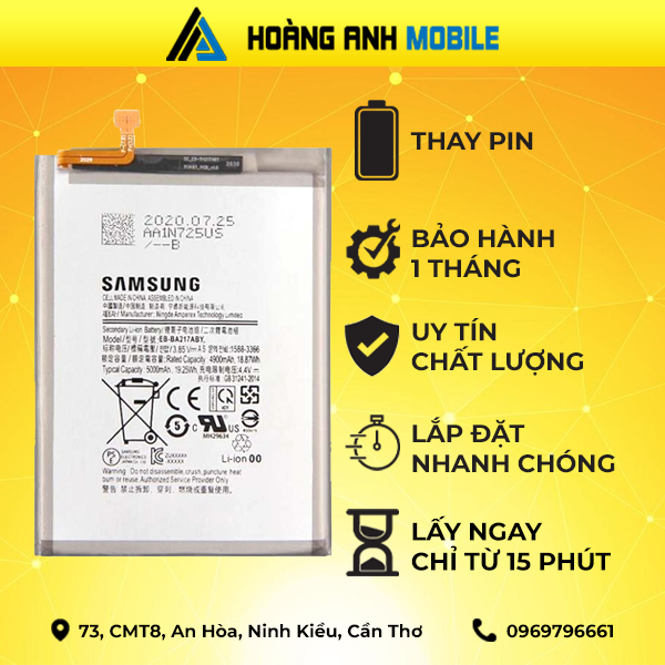 Thay Pin Samsung A02