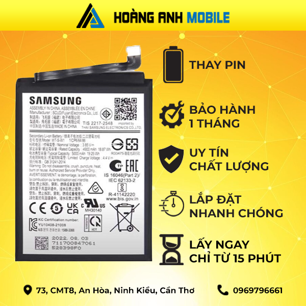 Thay Pin Samsung A04