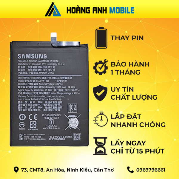 Thay Pin Samsung A10s/20s