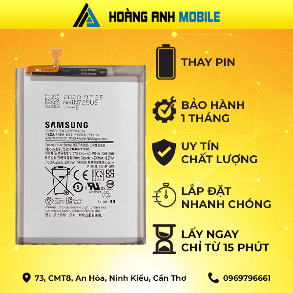 Thay Pin Samsung A12