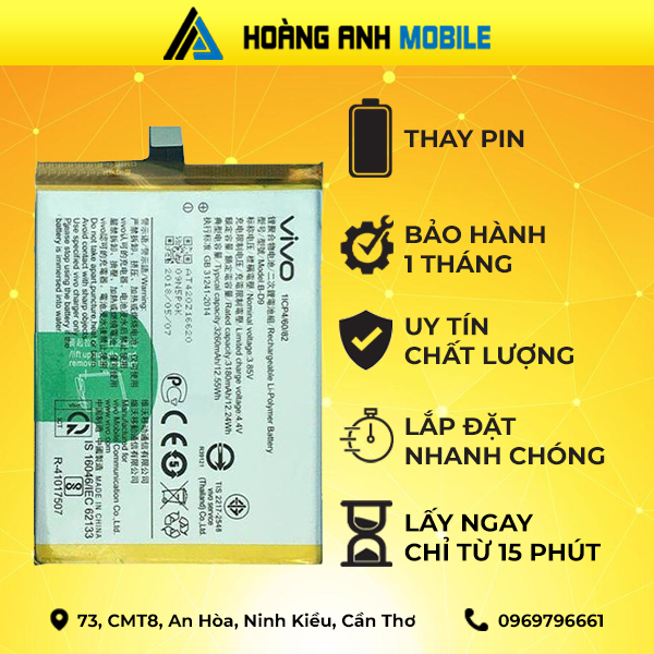 Thay pin Vivo V20