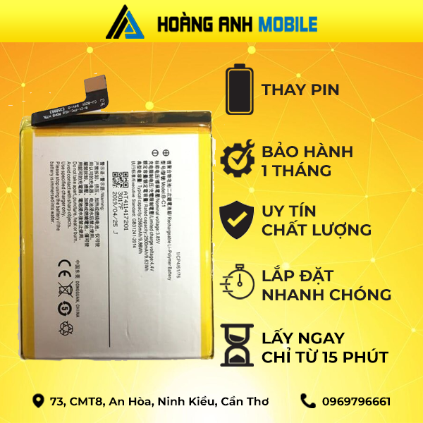 Thay pin Vivo Y53