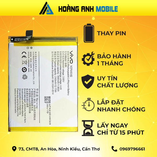 Thay pin Vivo Y19