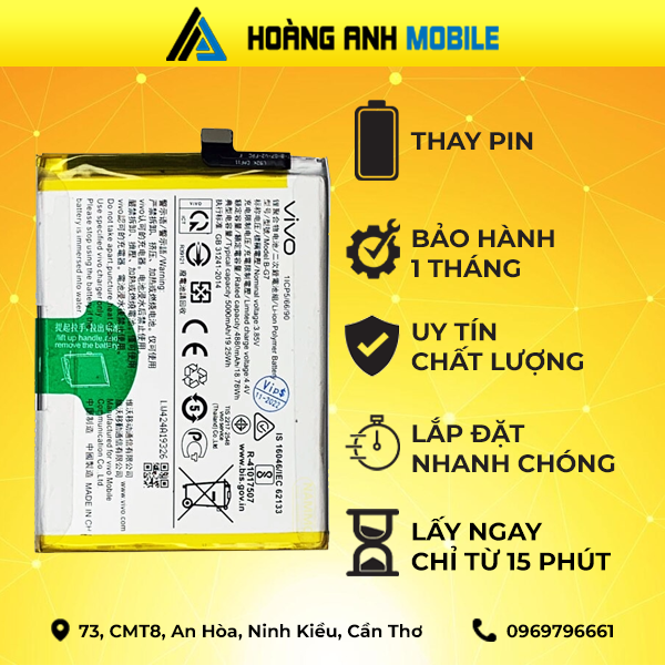 Thay pin Vivo Y3