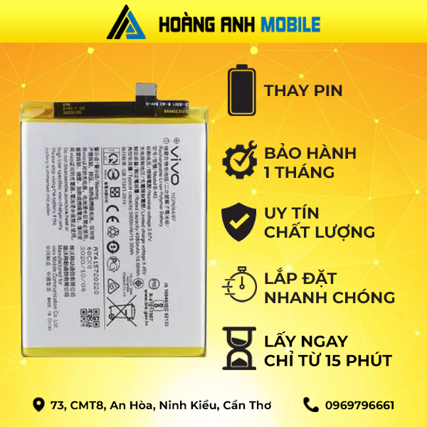 Thay pin Vivo Y30