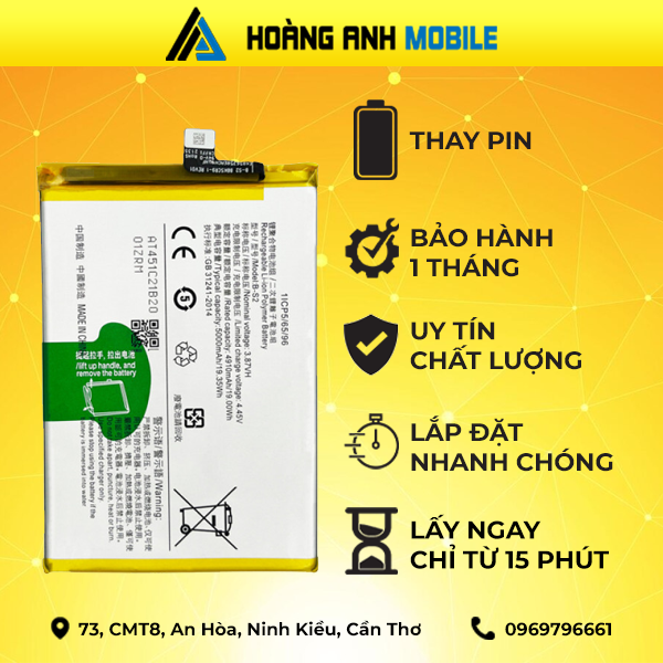 Thay pin Vivo Y33s ( B S1)