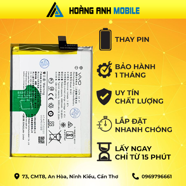 Thay pin Vivo Y50