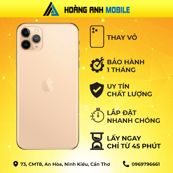Thay vỏ iPhone 11 Pro
