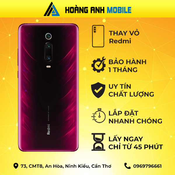 Thay vỏ Redmi 9T Pro