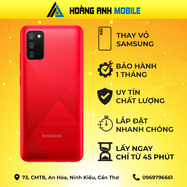 Thay vỏ Samsung A02S