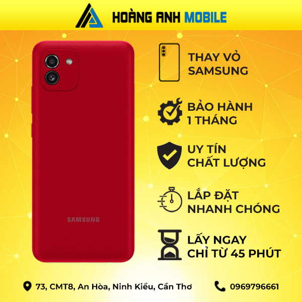 Thay vỏ Samsung A03