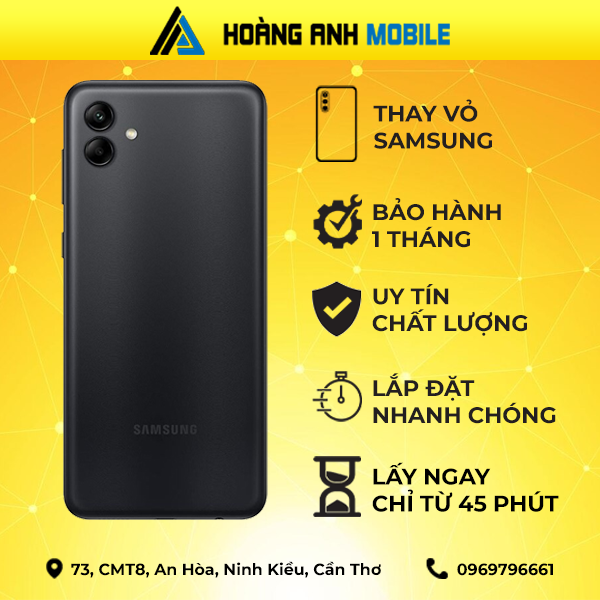 Thay vỏ Samsung A04