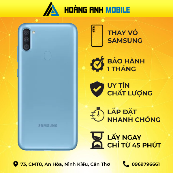 Thay vỏ Samsung A11