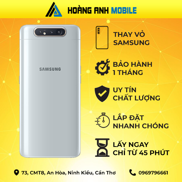Thay vỏ Samsung A80
