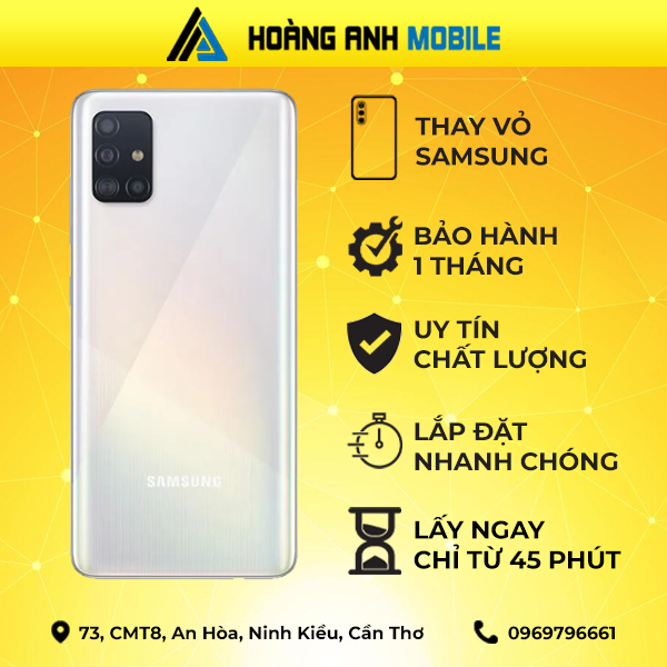Thay vỏ Samsung M51